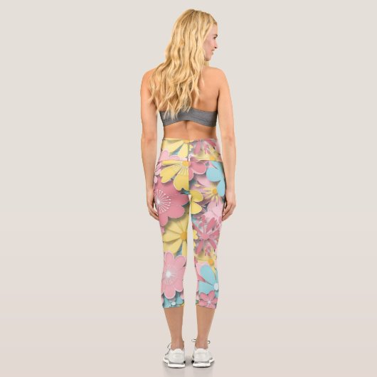 切り花 カプリレギンス (裏面)