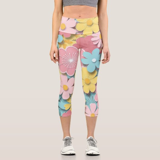 切り花 カプリレギンス (正面)