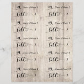 「切り荷車を引く取り可能」座席表の不完全1 V&C (正面)