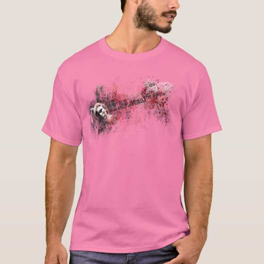 切り落としたい…(男の燃えるTシャツ) Tシャツ (正面)