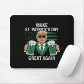 切り詰めたビールが再びSt patricks dayを素晴らし作る マウスパッド (マウス)