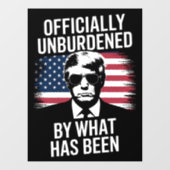 切り詰められたことによって公式に負担を負わない ウィンドウサイン (シート)