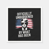 切り詰められたことによって公式に負担を負わない スタンダードカクテルナプキン (正面)