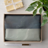 切り離された海で鮮やかに着色された海馬 薄葉紙 (ギフト)