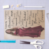 切り離しティッシュペーパー 薄葉紙 (クラフト)