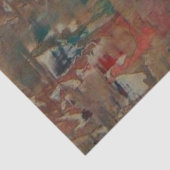 切り離し抽象芸術フェイク仕上げトー自然ン 薄葉紙 (詳細)