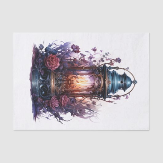 切り離し用ゴシック型ランタンアート 薄葉紙 (正面)