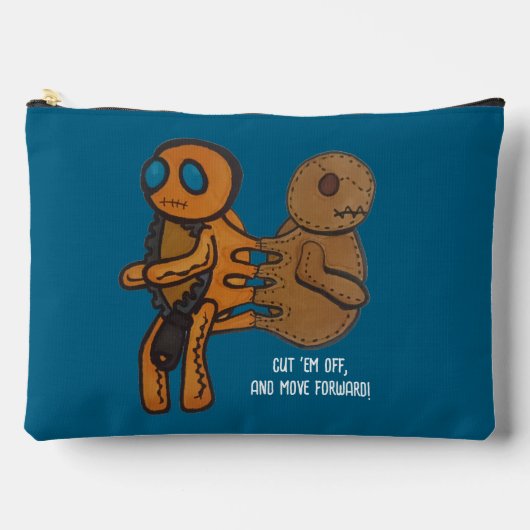 切る アクセサリーポーチ (正面)