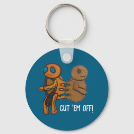 切る キーホルダー