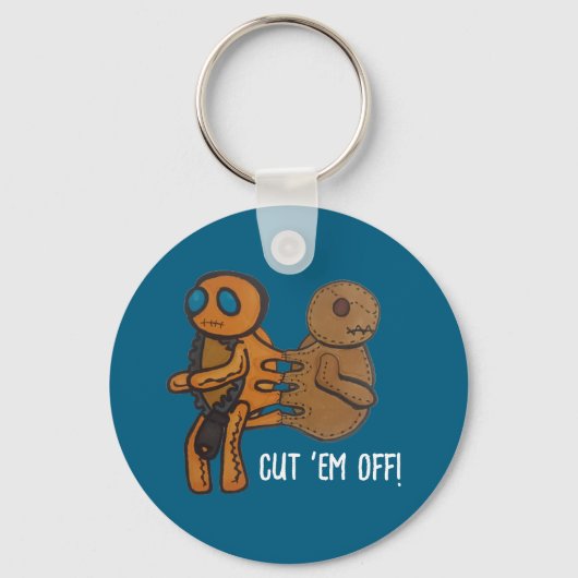 切る キーホルダー (正面)