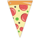 切れのピザ バンティングフラッグ (第3の旗)