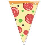 切れのピザ バンティングフラッグ (第2の旗)