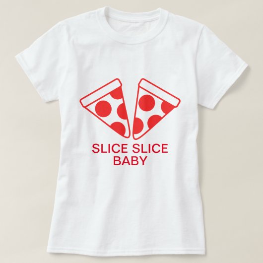 切れの切れのベビー Tシャツ (デザイン正面)