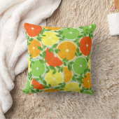 切れの柑橘類 クッション (ブランケット)