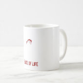 切れの生命 コーヒーマグカップ (正面右)