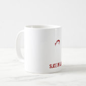 切れの生命 コーヒーマグカップ (正面左)