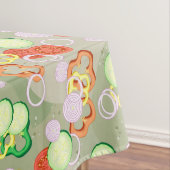 切れの野菜との質 テーブルクロス (インサイチュ)