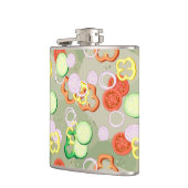 切れの野菜との質 フラスク (左)