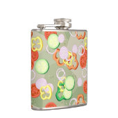 切れの野菜との質 フラスク (右)