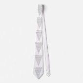 切れのPiの提示 ネクタイ (正面)