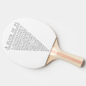 切れのPiディジット 卓球ラケット (横)