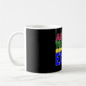 切れる前にインスパイア熱望して下さい コーヒーマグカップ (左)