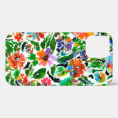 切れ目のない花柄  Case-Mate iPhoneケース (裏面 (横))