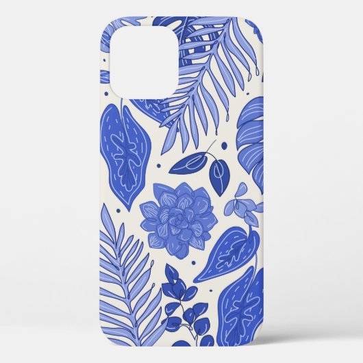切れ目のない花柄 Case-Mate iPhoneケース (裏面)