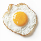 切れ端と黄金のヨが入った完全揚げ卵 シール (正面)