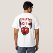 切れ間都市 Tシャツ (裏面フル)