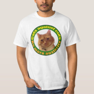 切口に対する猫 Tシャツ
