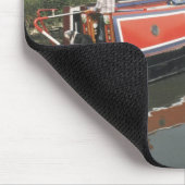 切口のNarrowboat マウスパッド (コーナー)
