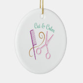 切口及び色 セラミックオーナメント (右)