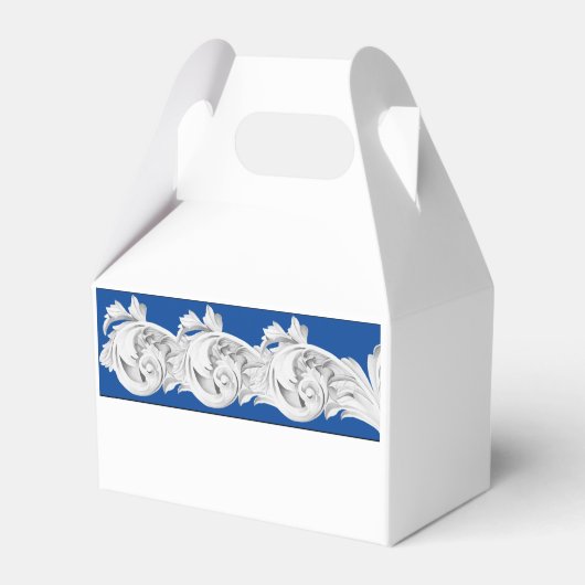 切妻用箱の大理石のテンドリル フェイバーボックス (正面サイド)