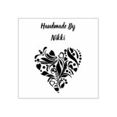 切手による手作り ラバースタンプ (インプリント)