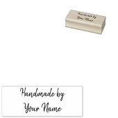 切手による手作り ラバースタンプ (押印)