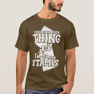 切手を集めるコレクターPhilatelistギフト Tシャツ