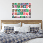 切手キャンバス キャンバスプリント (インサイチュ (寝室))