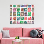 切手キャンバス キャンバスプリント (インサイチュ (リビング))