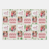 切手パーソナライズされた写真集3 ラッピングペーパーシート (正面2)