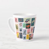 切手ポストマグの遅延 カフェラテマグ (左アングル)