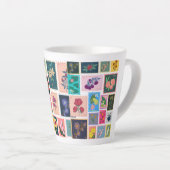 切手ポストマグの遅延 カフェラテマグ (右アングル)