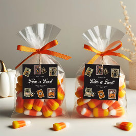 切手不気味ハローウィンパーティ フェイバータグ