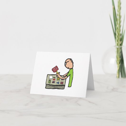 切手収集 カード (正面)