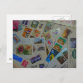 切手 ポストカード (正面/裏面)