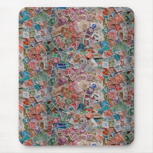 切手 マウスパッド (正面)