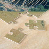 切振の滝を巡礼者山黒神 ジグソーパズル (側面)