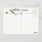 切振の滝(広重) ポストカード (裏面)