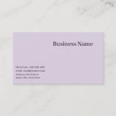 切断されたシンプル名刺 名刺 (正面)