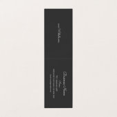 切断されたシンプル名刺 名刺 (外部フラット)